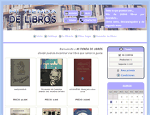 Tablet Screenshot of mitiendadelibros.com